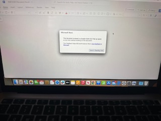Unable to access or edit my microsoft 365 in my macbook, need an ...