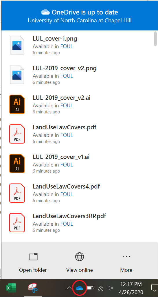 How to sync a OneDrive folder to your computer | Information Technology  Division