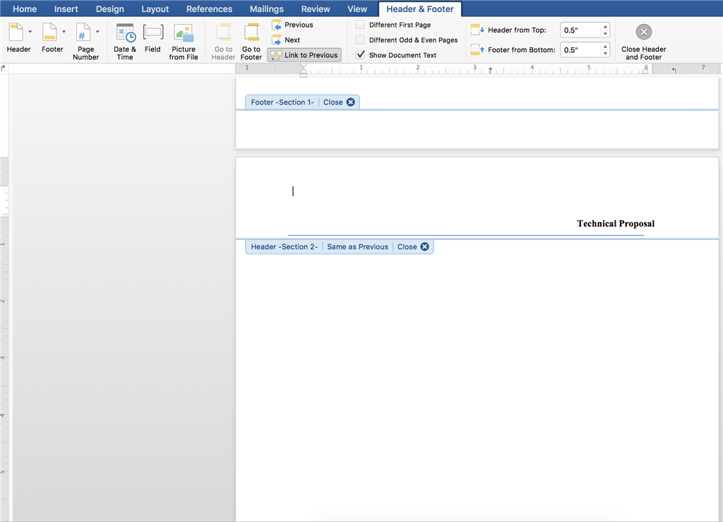 How can I fix that my headers are not linking correctly? - Microsoft Q&A