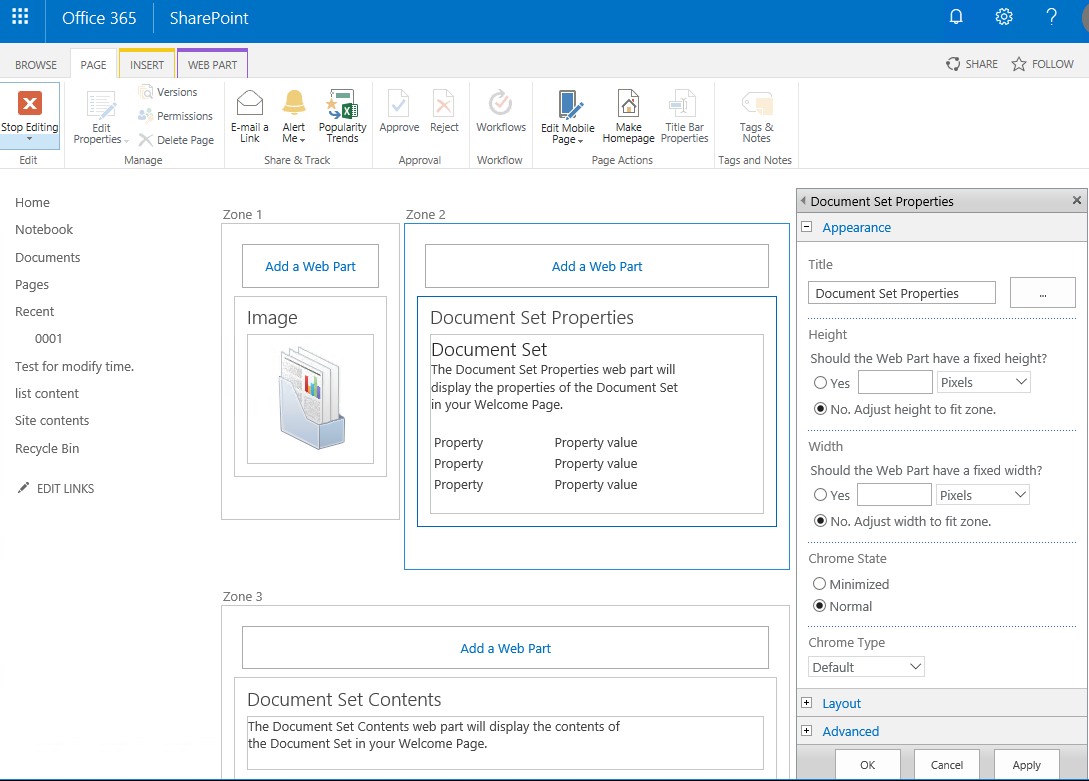 Can't customize welcome page template for custom content type based on ...