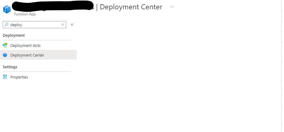 Deployment center fails to load when i select github - Microsoft Q&A