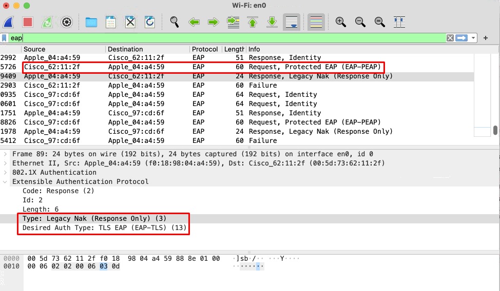 Intune macOS wi-fi profile peap-auth - Microsoft Q&A