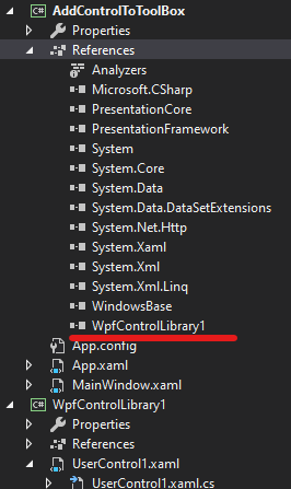 in WPF i cant add any refrance or dll to my toolbox - Microsoft Q&A