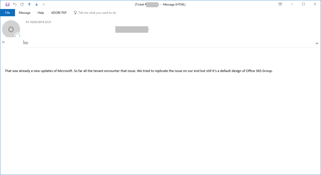 Cannot edit Office 365 group details - Microsoft Q&A