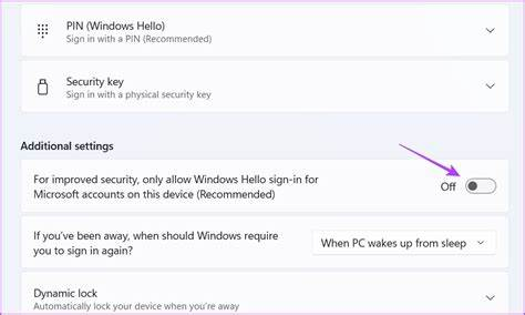 How to Remove PIN at Login in Windows 11 - Guiding Tech