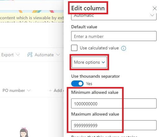 JSON - Format value of a number column to specific number of characters ...