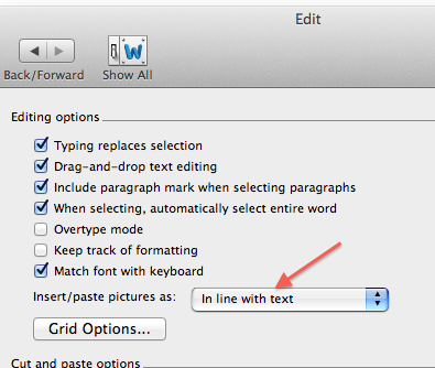 Image Files Move with Text in a Document - Microsoft Q&A