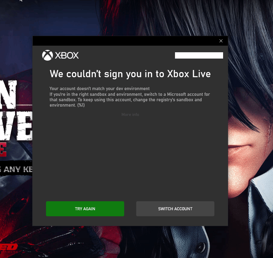What is causing this? I am not allowed to play a newly released game ...