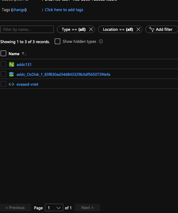Azure resource exists, but unable to view it. - Microsoft Q&A