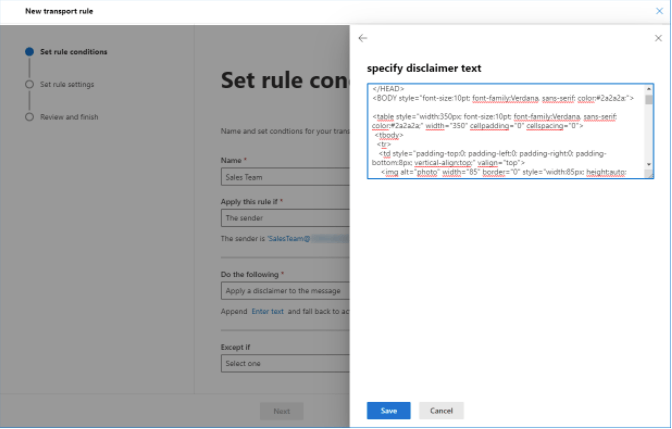 How can I set one signature for all users within a shared inbox ...