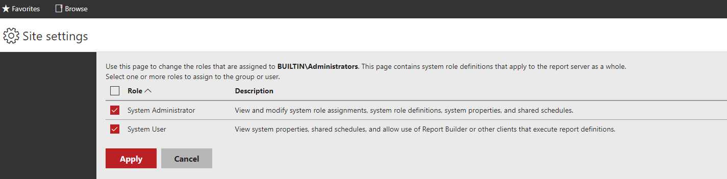 The upload button in Reporting is missing - Microsoft Q&A