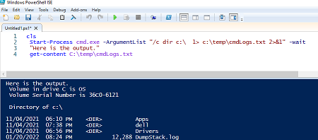 ps1 start-process not working as expected in task scheduler - Microsoft Q&A