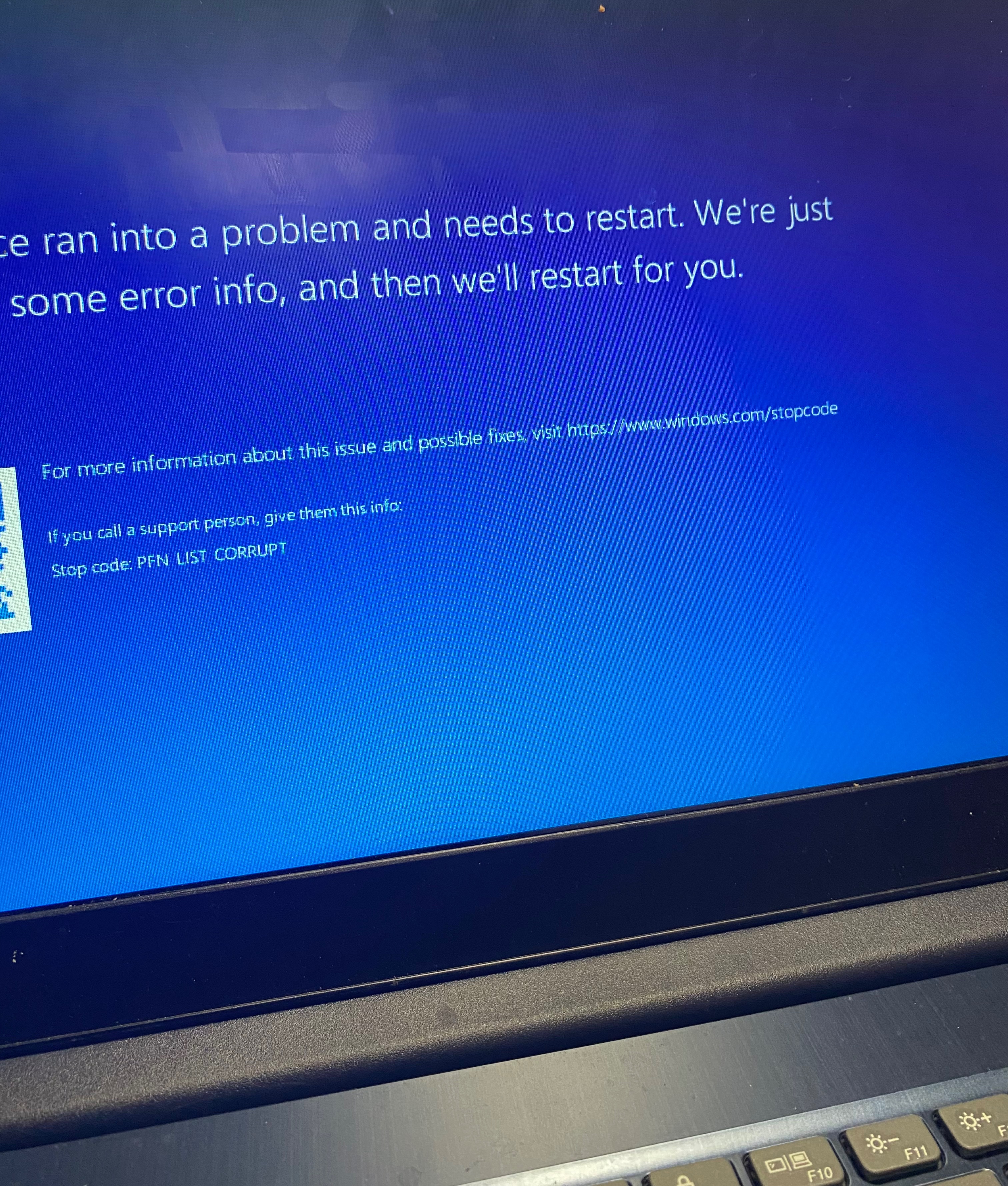 My Lenovo Idea Pad 3 running Windows 11 has been constantly