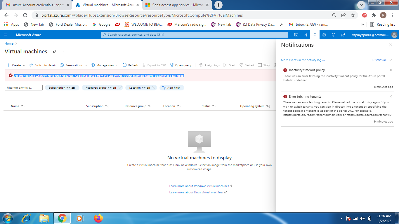 Can't access app service - Microsoft Q&A