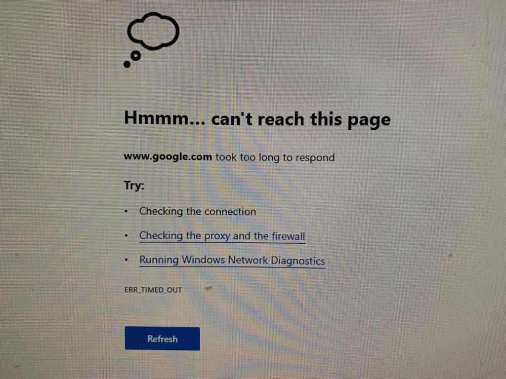 Traffic blocked when trying to surf in Edge Sandbox Mode