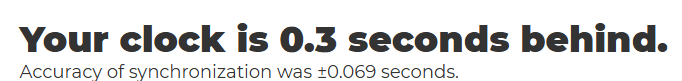 is it normal for my laptops clock to slowly go out of sync over time ...