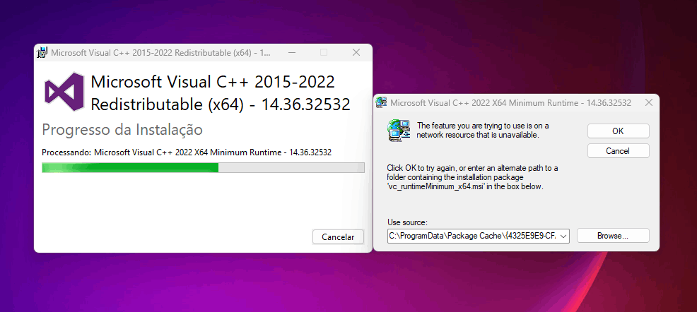 Visual C++ e 