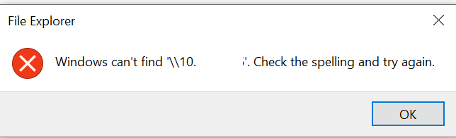 File sharing problem in the Intranet - Microsoft Q&A