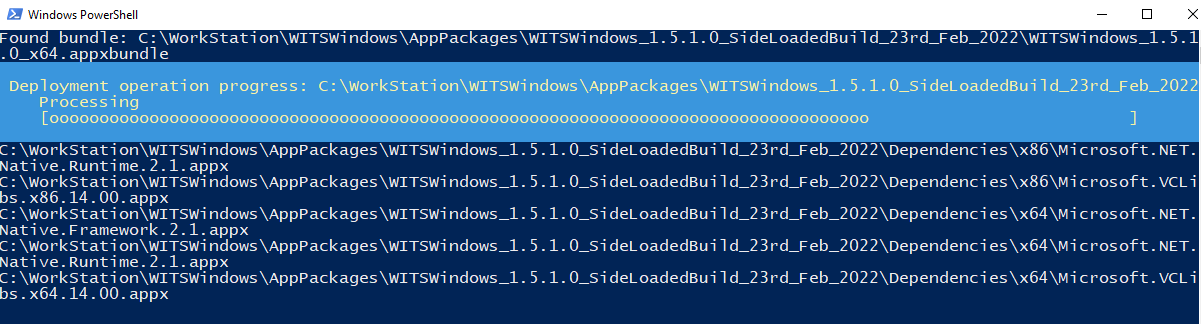 How to get the installed UWP certificate in certificate manager, after ...