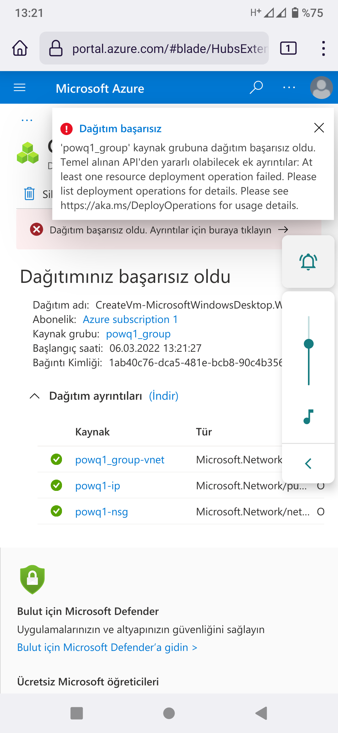 I can't create an azure spot machine - Microsoft Q&A