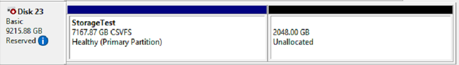 Unable to extend storage volume past 8TB - Microsoft Q&A
