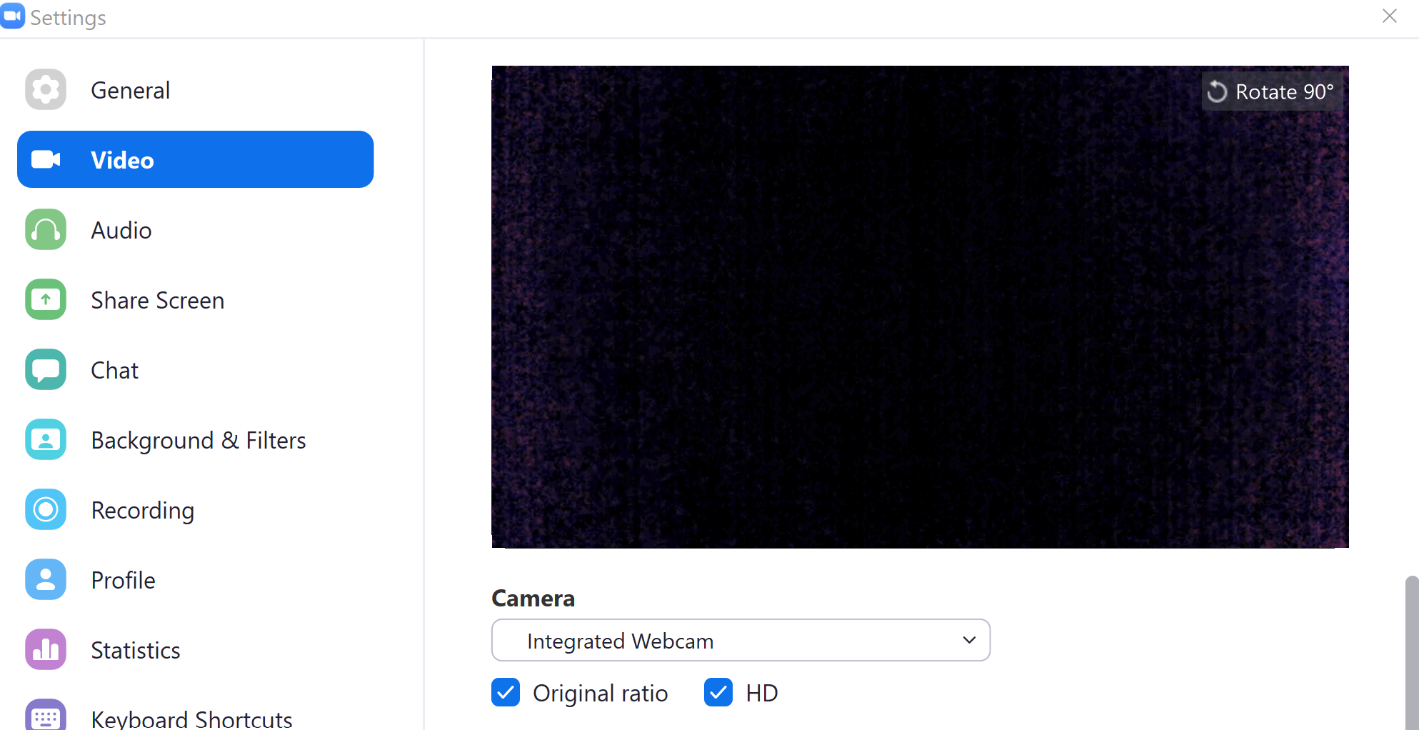 Changing Webcam Aspect Ratio settings for Meet/Zoom - Microsoft Q&A