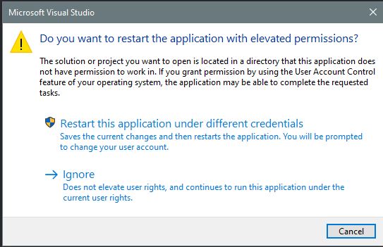 Puzzling error message in VS2019 for an old VB project - Microsoft Q&A
