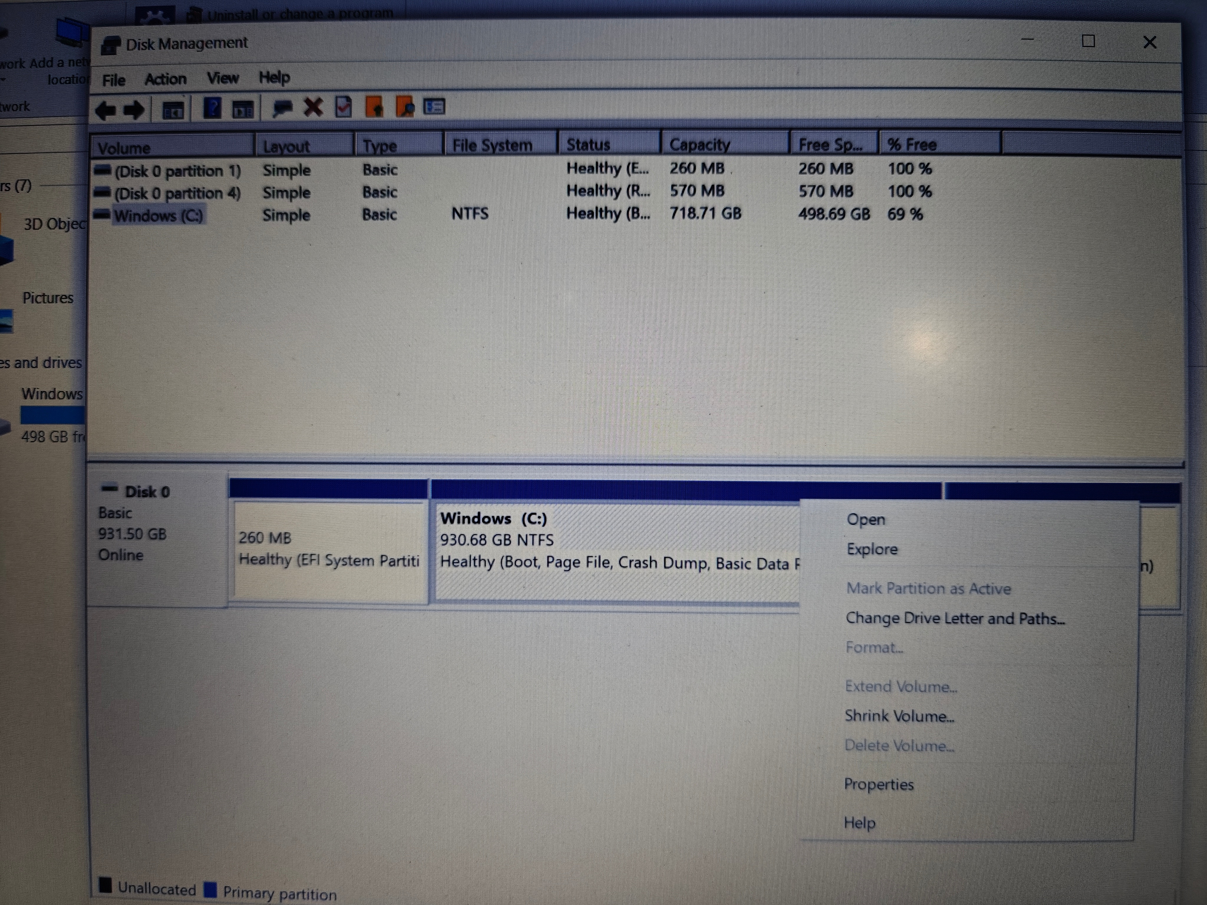 My Windows 10 crashed during hard-disk partition mid way. And my c ...