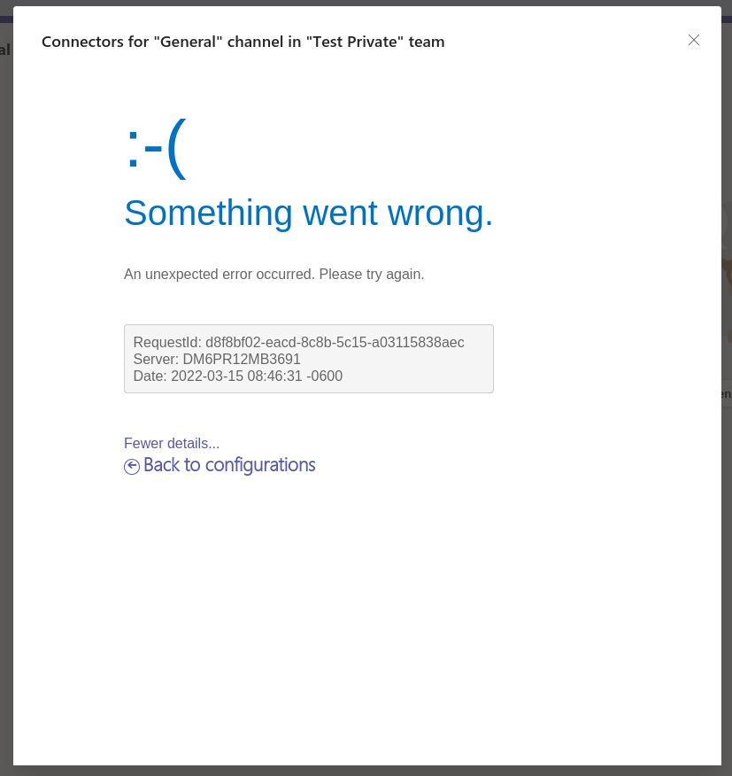Connectors Developer Dashboard CallbackUrls Redirect URL Required