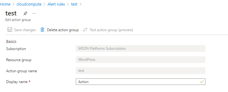 Resource Groups and Azure Service Health Alert Creation - Microsoft Q&A
