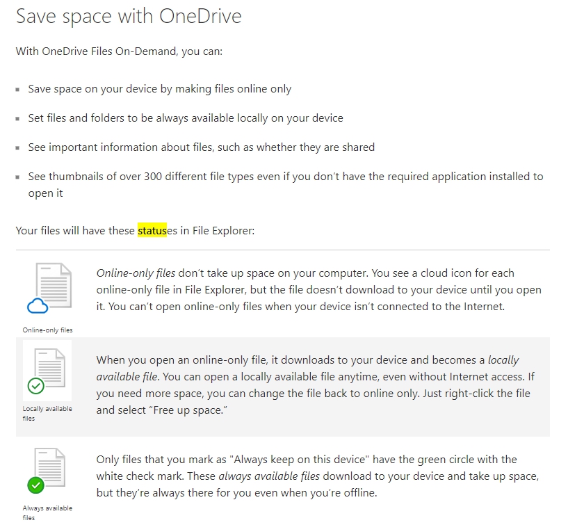 Windows Search on OneDrive Local Files only or Online Files too ...