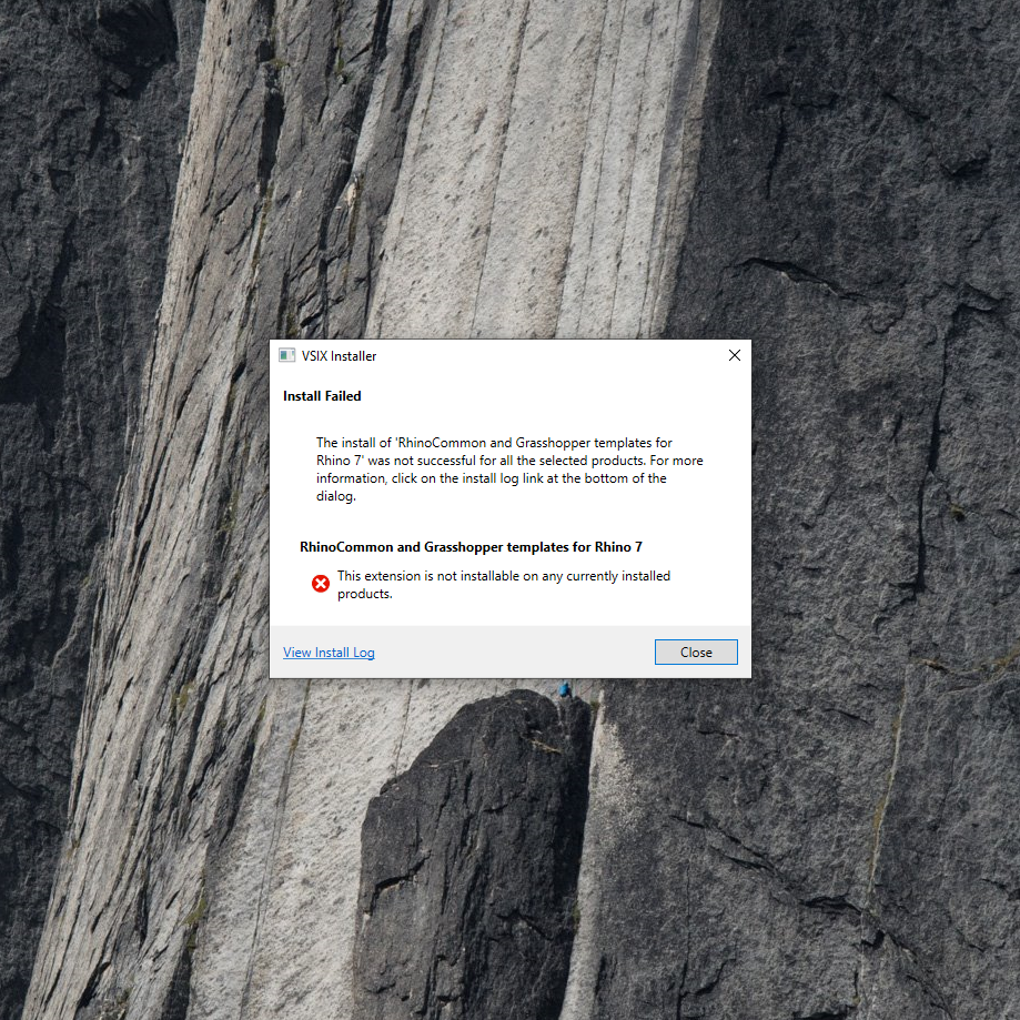 Update error on Windows 11 - Rhino for Windows - McNeel Forum