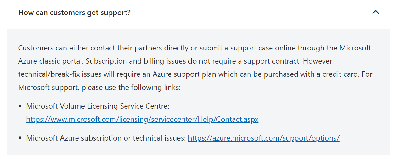 Azure in open exipration date - Microsoft Q&A