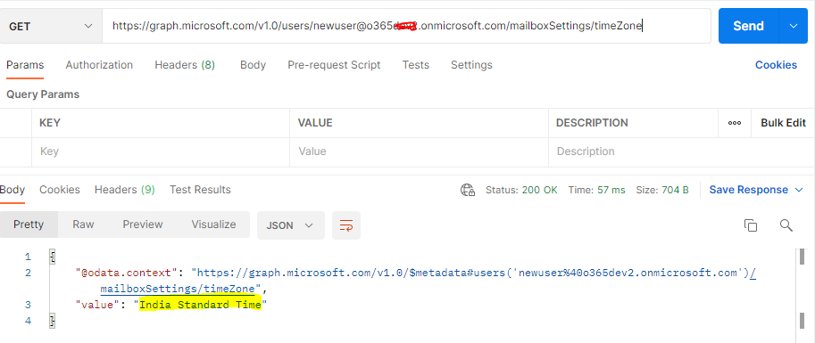 Issue with getting time zone for users in Graph API - Microsoft Q&A