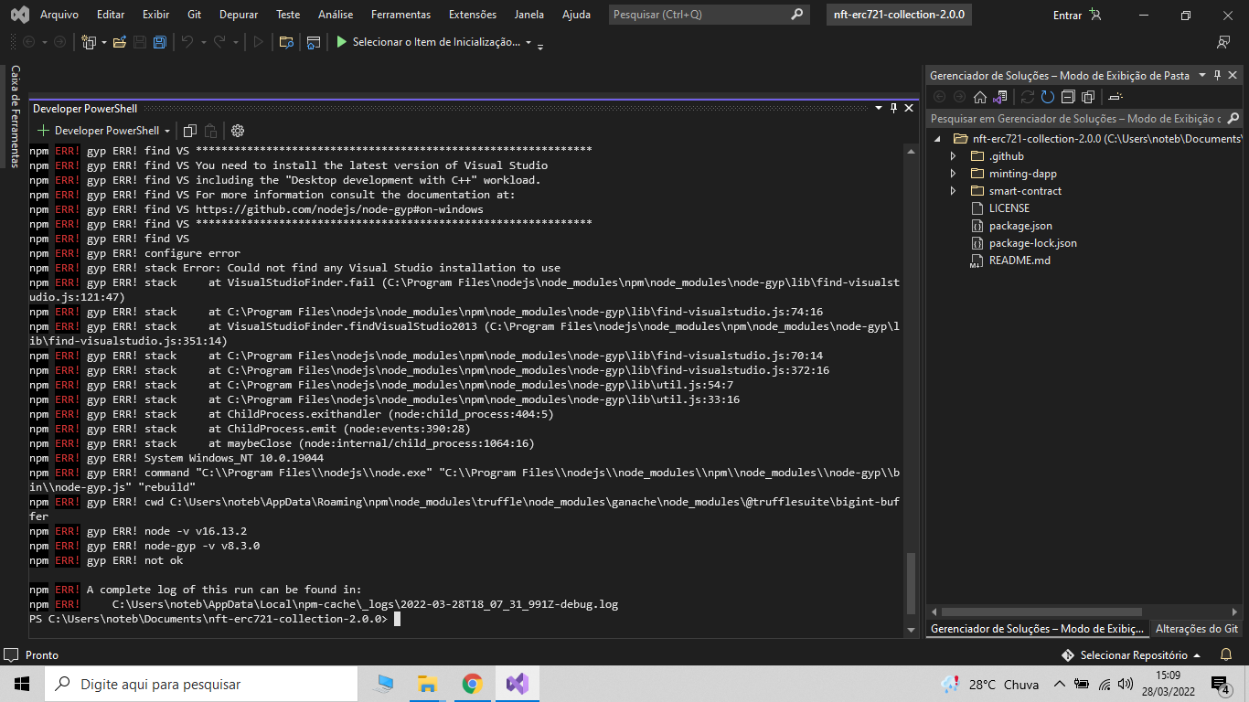 Error when downloading truffle - Microsoft Q&A