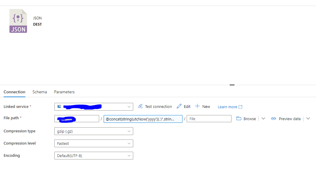Data Compression in Azure Data Factory via Data Flow - Microsoft Q&A