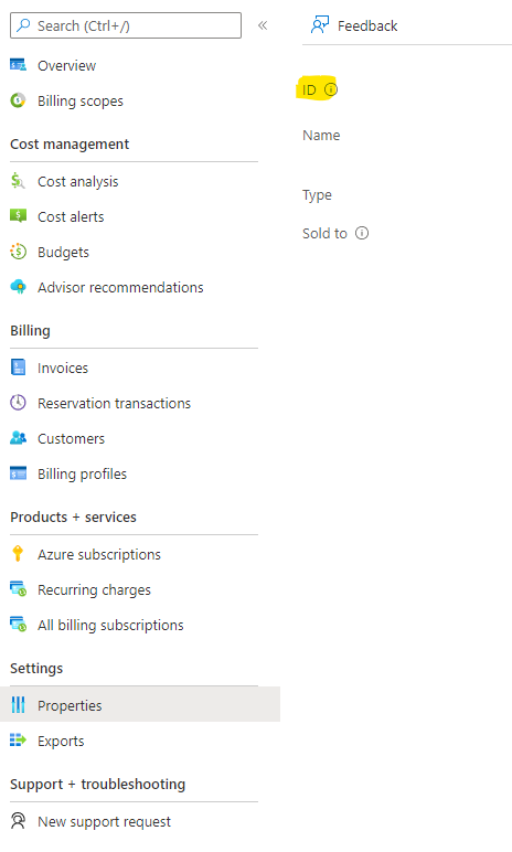 How To Show My Billing Account Name Microsoft Qanda