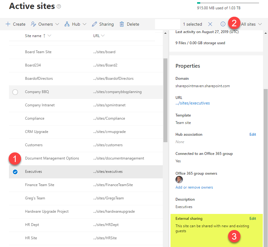 Setting up file sharing options for specific Teams - Microsoft Q&A