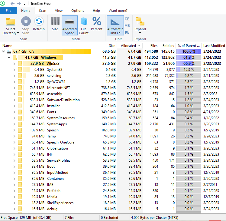 i need more space on my computer but windows eats it all - Microsoft Q&A