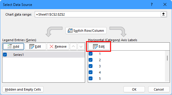 How can I change the formatting of the X Axis on a graph - Microsoft Q&A