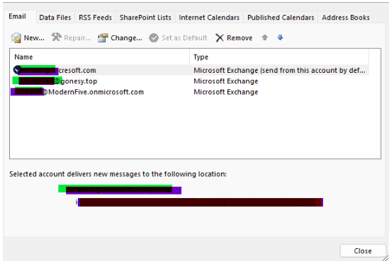 Why do only some of my emails import into outlook/exchange inbox ...