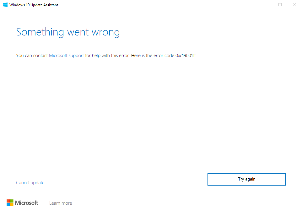 restart and update to stay in support - Microsoft Q&A