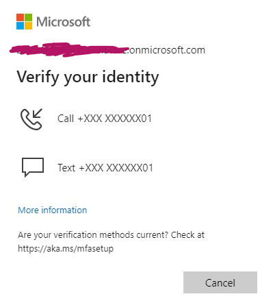 Can't verify Account - Microsoft Q&A
