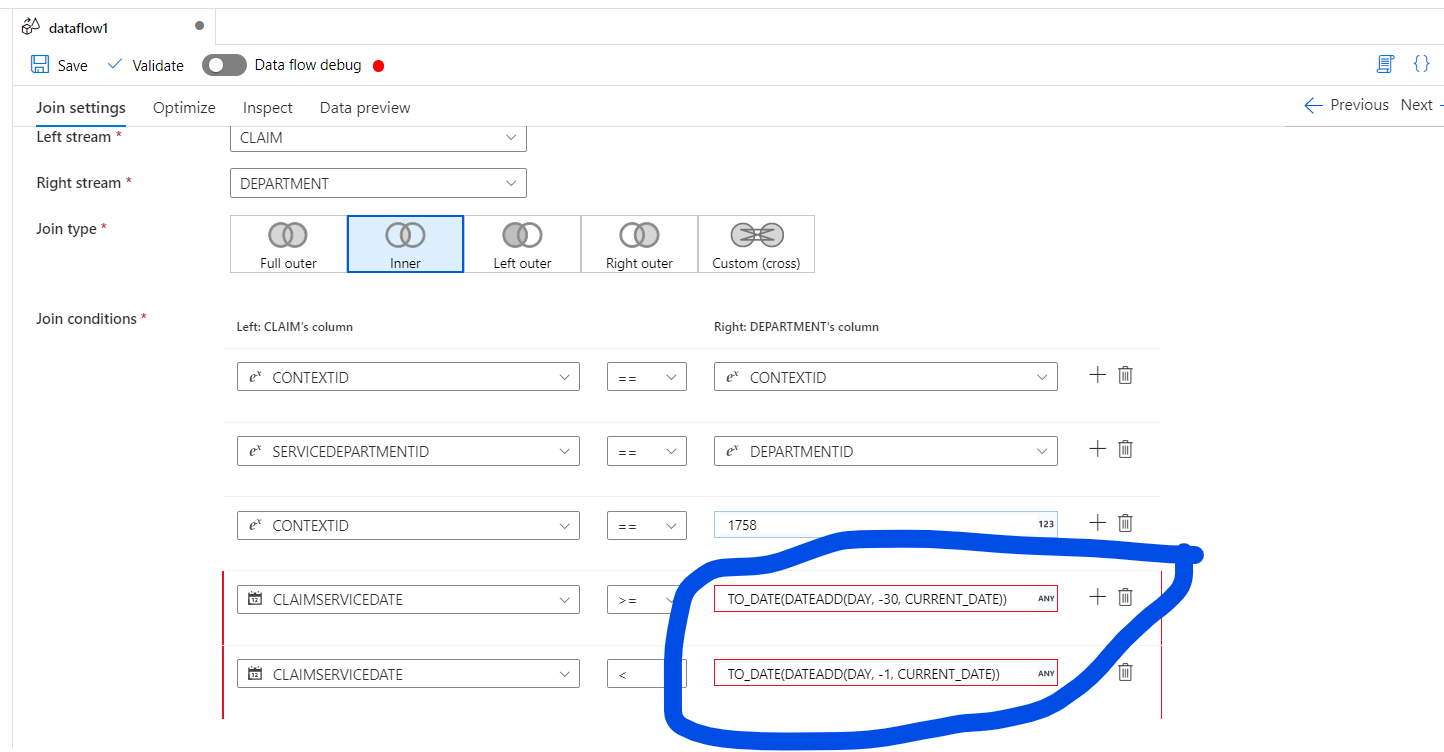Dataflow Expression - Microsoft Q&A