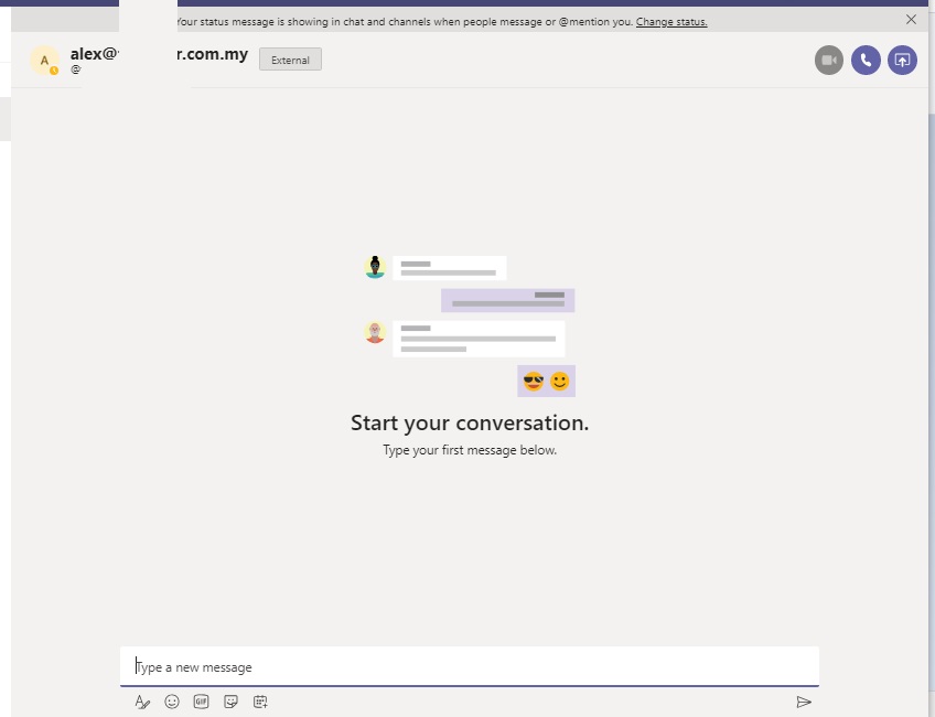 Add Group Chat with External Contact - Microsoft Q&A
