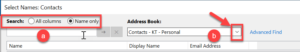 Address Book is blank - Microsoft Q&A