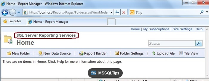 Sql Server 2012 Reporting services view - Microsoft Q&A