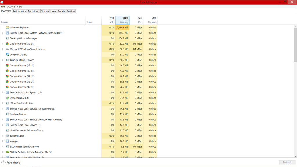 Windows 8.1 Explorer.exe Memory Leak! - Microsoft Q&A