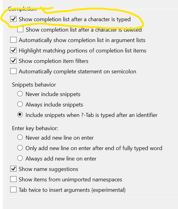 How do do I disable suggestions in Visual Studio C++? - Microsoft Q&A