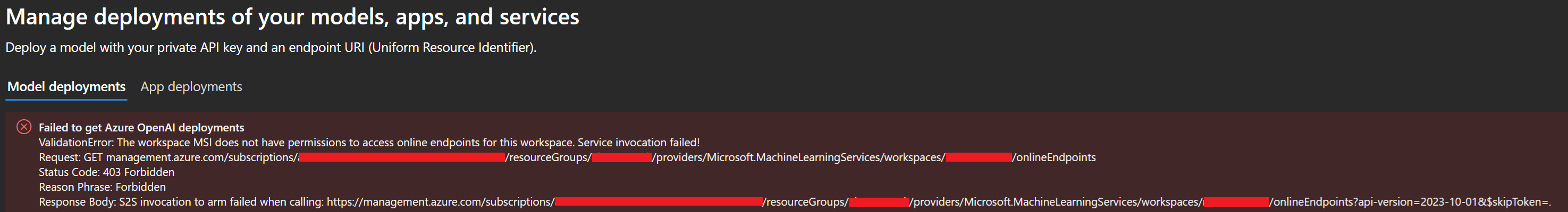 azure-ai-proj-error